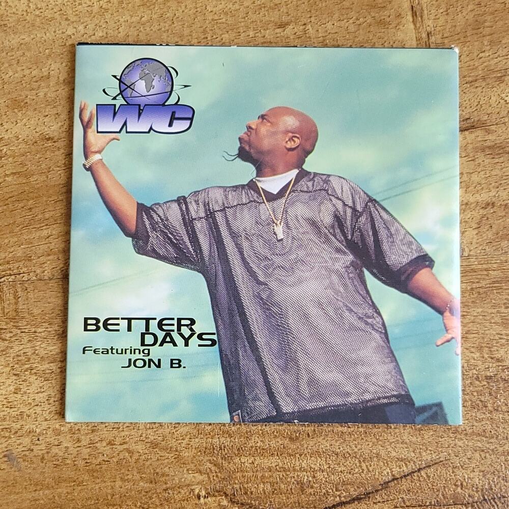 Vtg 1998 WC BETTER DAYS f/Jon B CD Single Rap Hip Hop